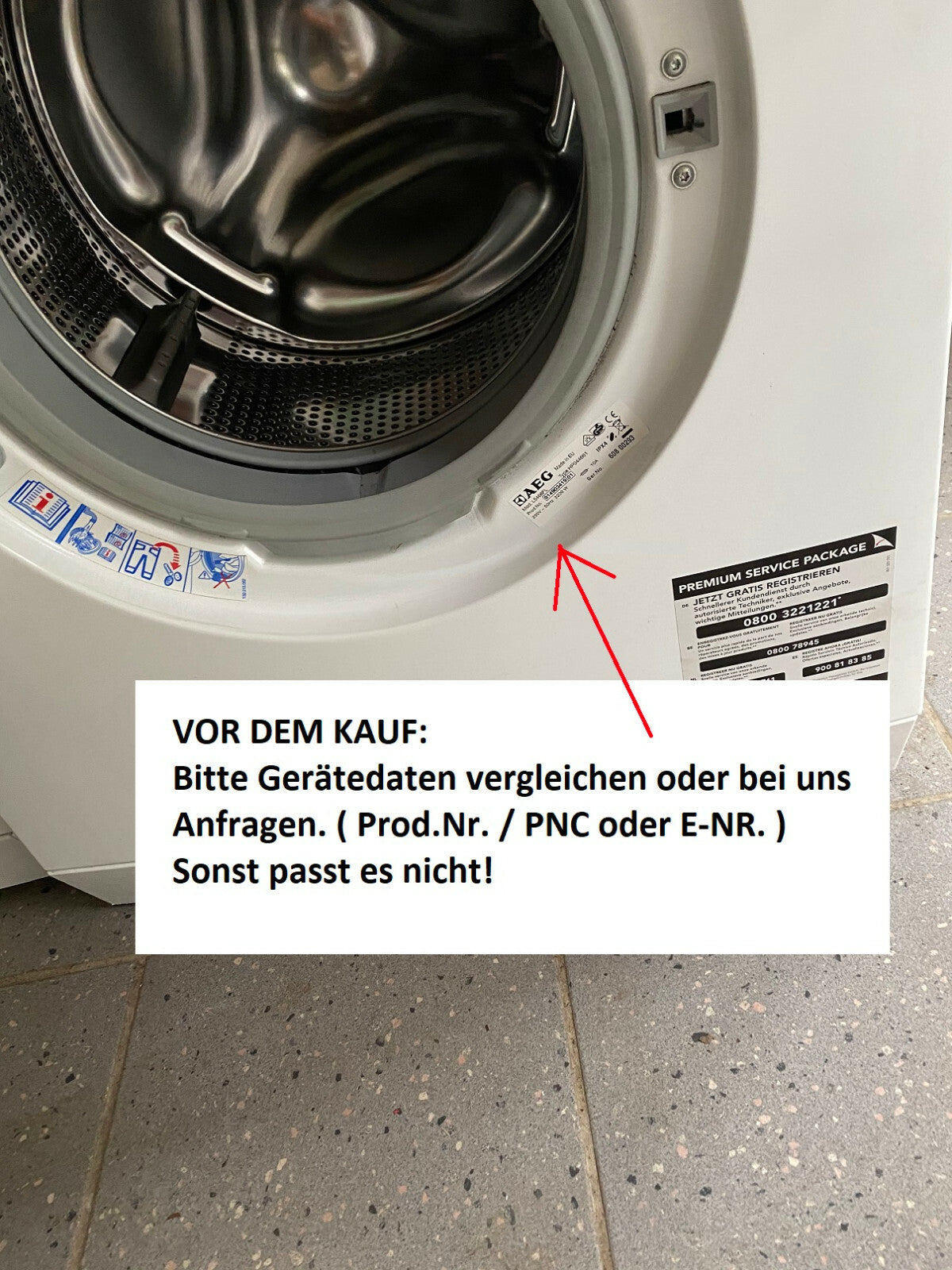 Trommellager für Balay Bosch Constructa Siemens MAXX CW WFH WFO Waschmaschine
