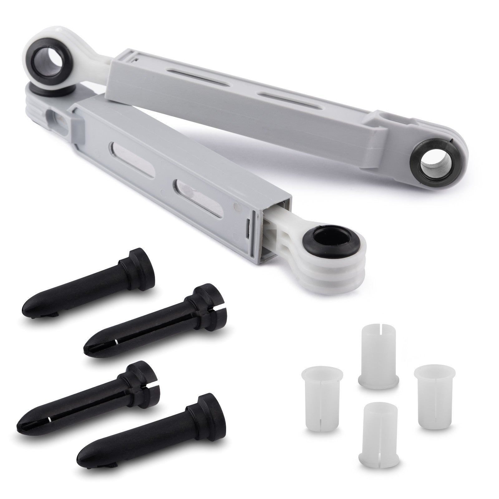 LPPP Stoßdämpfer 120N kompatibel mit Miele 09850882 Suspa 11963320 3er Set | Reibungsdämpfer ersetzt 09850881, 09850880, 09812250, 223 x 43 x 35 mm, Loch 8/9 mm, Schwingungsdämpfer für Waschmaschine LPPP Stoßdämpfer 120N kompatibel mit Miele 09850882 Suspa 11963320 3er Set | Reibungsdämpfer ersetzt 09850881, 09850880, 09812250, 223 x 43 x 35 mm, Loch 8/9 mm, Schwingungsdämpfer für Waschmaschine