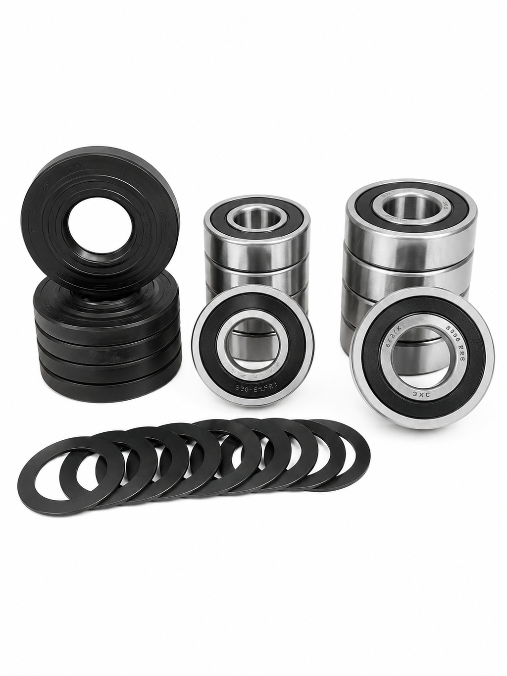 Sparpack für Miele RS 2RS Trommellager Kugellager 5 Satz für W700 -900 und softtronic Alternativersatzteile