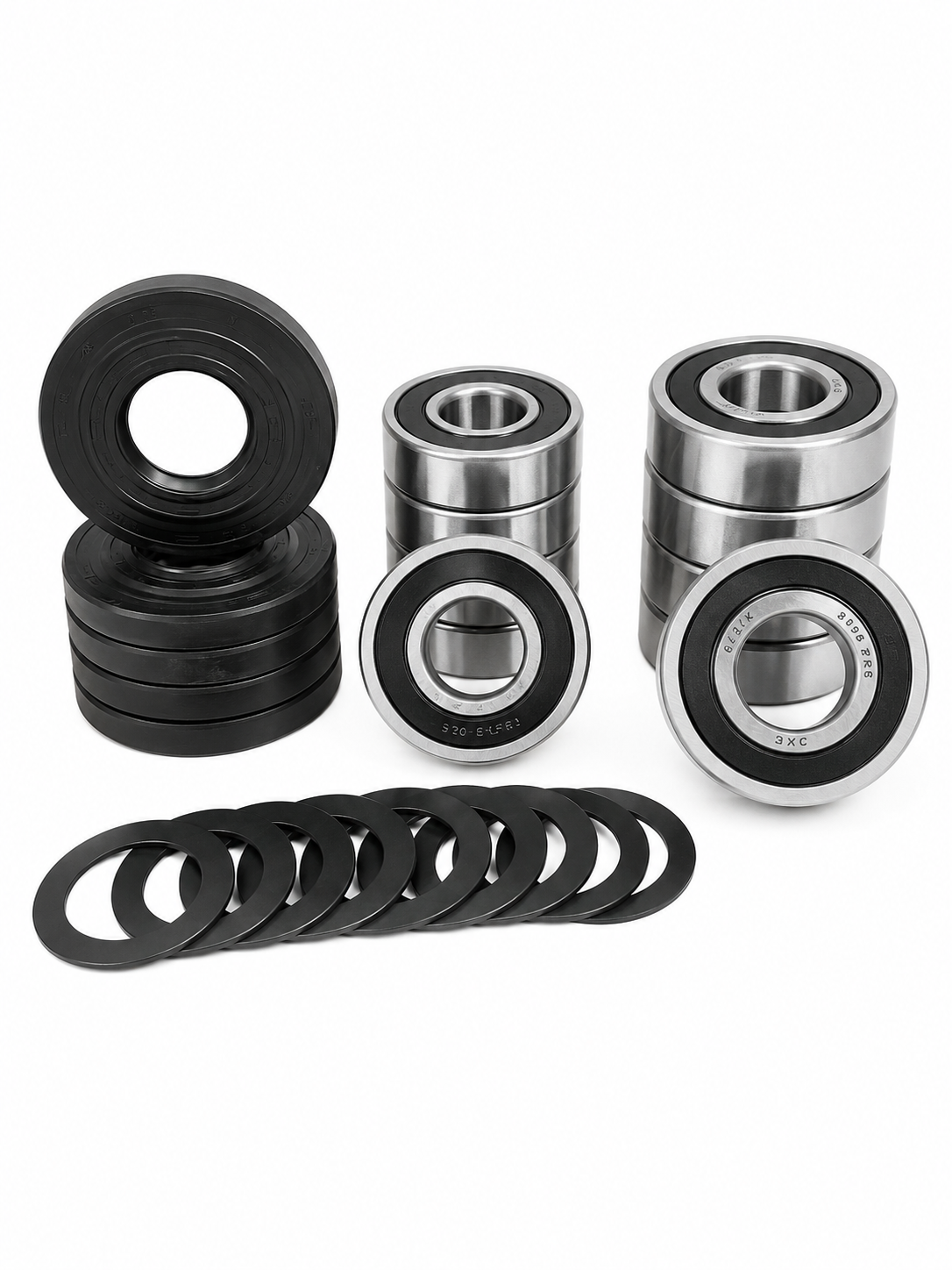 Sparpack für Miele RS 2RS Trommellager Kugellager 5 Satz für W700 -900 und softtronic Alternativersatzteile