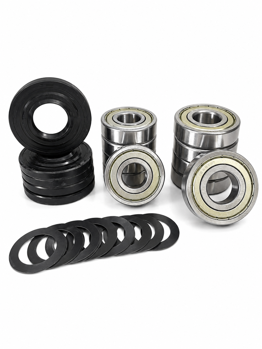 5x Lagersatz Trommellager für Miele Waschmaschinen W700 W800 W900 + softtronic W400 Kundendienst